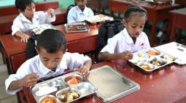Foto Ilustrasi pelaksanaan Program Makan Bergizi Gratis (MBG) kini telah merambah hingga Sorong, Papua Barat Daya. Sayur kangkung jadi menu favorit. (Dok Biro Pers Istana)