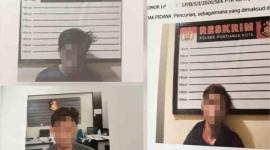 Tiga tahanan yang kabur dari sel tahanan Kejari Pontianak. (dok Istimewa)