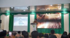 Bupati Balangan menyampaikan beberapa usulangan perencanaan pembangunan 2027. Foto : Humas DPRD