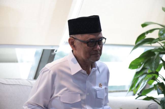 Menteri Haji dan Umrah Mochamad Irfan Yusuf. (Kemenhaj)