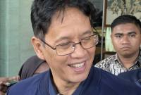 Menteri Keuangan Purbaya Yudhi Sadewa memberi keterangan ketika ditemui di Wisma Danantara Indonesia, Jakarta, Rabu (1/4/2026). (Antara/Putu I Savitri)