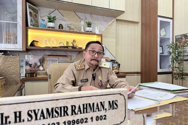 Syamsir Rahman, Kepala Dinas Pertanian dan Ketahanan Pangan (DPKP) Kalsel. (Antara)