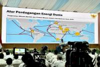 Presiden Prabowo Subianto memberikan taklimat di hadapan 800 pejabat negara mulai dari menteri sampai dengan eselon I kementerian/lembaga saat Rapat Kerja Pemerintah di Halaman Tengah Istana Kepresidenan, Jakarta, Rabu (8/4/2026). (Antara/Genta T Mawangi)
