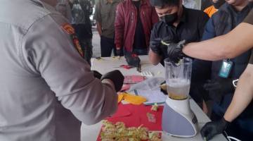 BELASAN TERSANGKA PENGEDAR Diamankan Polresta Banjarmasin dengan Sabu 2,2 Kg