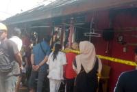 Lokasi kebakaran di Jalan Belitung Darat Gang Kali Barito II RT 37 RW 03 Banjarmasin Barat , Kamis (9/4/2026) pagi. (SuarIndonesia/DO) 