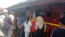 Lokasi kebakaran di Jalan Belitung Darat Gang Kali Barito II RT 37 RW 03 Banjarmasin Barat , Kamis (9/4/2026) pagi. (SuarIndonesia/DO)