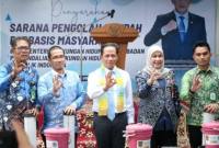 Menteri Lingkungan Hidup RI sekaligus Kepala Badan Pengendalian Lingkungan Hidup, Hanif Faisol Nurofiq, melakukan kunjungan kerja  ke Banjarbaru, yakni di Kelurahan Guntung Damar, Kamis (9/4/2026). (SuarIndonesia/Ist)