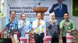 Menteri Lingkungan Hidup RI sekaligus Kepala Badan Pengendalian Lingkungan Hidup, Hanif Faisol Nurofiq, melakukan kunjungan kerja  ke Banjarbaru, yakni di Kelurahan Guntung Damar, Kamis (9/4/2026). (SuarIndonesia/Ist)