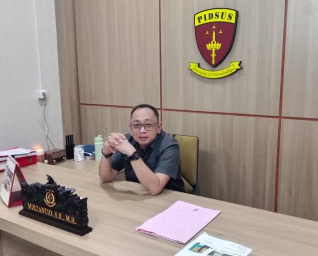 Kepala Seksi Pidana Khusus Kejari Banjarmasin, Mirzantio, SH. MH