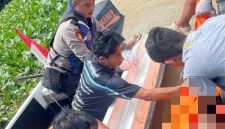 Tim SAR gabungan berhasil menemukan jasad Muhammad Zaini (19), Senin (20/4/2026) siang yang tenggelam di Sungai Martapura. (SuarIndonesia/Ist)