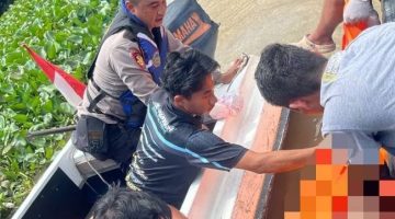 Tim SAR gabungan berhasil menemukan jasad Muhammad Zaini (19), Senin (20/4/2026) siang yang tenggelam di Sungai Martapura. (SuarIndonesia/Ist)