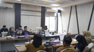 KOMISI  I DPRD Balangan Bahas LKPJ 2025 Bersama SKPD, Soroti Kinerja dan Pelayanan Publik