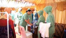 Salah satu sosok inspiratif di balik transformasi tersebut adalah Rabiatul Hariah, anggota Persit Kartika Chandra Kirana Cabang XXVII Dim 1004 Koorcab Rem 101 PD XII/Tambun Bungai. (SuarIndonesia/Ist)