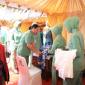 Salah satu sosok inspiratif di balik transformasi tersebut adalah Rabiatul Hariah, anggota Persit Kartika Chandra Kirana Cabang XXVII Dim 1004 Koorcab Rem 101 PD XII/Tambun Bungai. (SuarIndonesia/Ist)