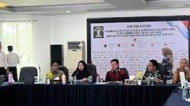 DPRD Balangan mengikuti rapat harmonisasi  Raperda di Kantor Wilayah Kementerian Hukum Kalimantan Selatan. Foto : Istimewa