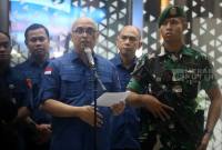 Direktur Penyidikan (Dirdik) Jampidsus Kejagung, Syarief Sulaeman Nahdi saat memberikan keterangan pers terkait Korupsi Petral di Gedung Bundar, Kejaksaan Agung, Jakarta Selatan, Kamis (9/4/2026). (merahputih.com)