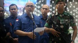Direktur Penyidikan (Dirdik) Jampidsus Kejagung, Syarief Sulaeman Nahdi saat memberikan keterangan pers terkait Korupsi Petral di Gedung Bundar, Kejaksaan Agung, Jakarta Selatan, Kamis (9/4/2026). (merahputih.com)