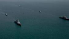 Foto ilustrasi Selat Hormuz. (Anadolu)