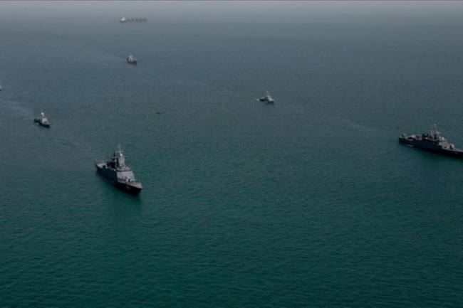 Foto ilustrasi Selat Hormuz. (Anadolu)