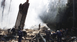 Pesawat militer Antonov An-26 jatuh pada hari Rabu (1/4/2026) di Krimea dan menewaskan 29 orang. (en.didpress.com)