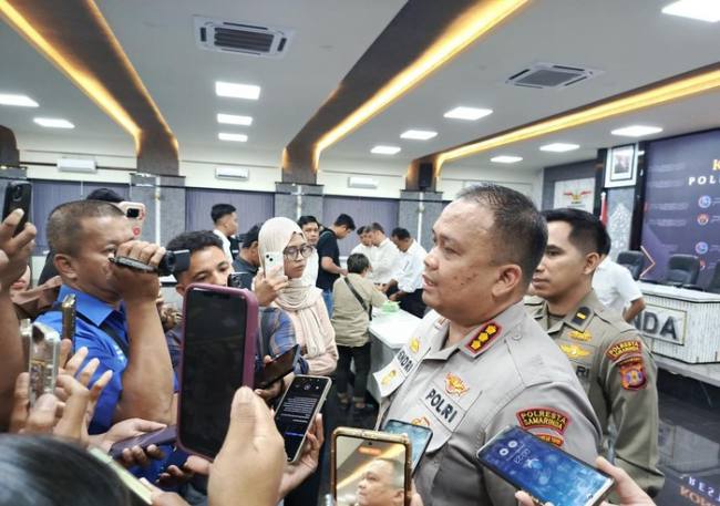 
Kapolresta Samarinda, Kombes Hendri Umar. (Foto: detikKalimantan/M Budi Kurniawan)