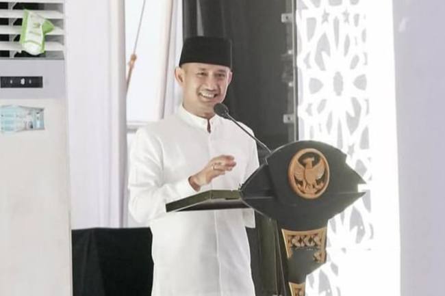 
Fairid Naparin, Wali Kota Palangka Raya. (Antara)