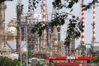 Kilang Minyak Putri Tujuh milik Pertamina UP II Dumai di Dumai, Riau. (Dok Antara/Aswaddy H)