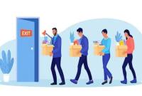 Ilustrasi PHK massal.(Freepik)
