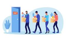 Ilustrasi PHK massal.(Freepik)