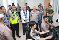 Kakorlantas Polri, Irjen Pol Agus Suryonugroho resmikan beroperasinya “Safety Driving Center” (ISDC), di Mapolda Kalsel), Rabu (8/4/2026) (SuarIndonesia/Ist)