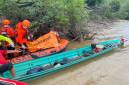 Tim SAR berhasil menemukan korban kedua seorang ABK yang tenggelam di Sungai Barito di wilayah Muara Teweh, Kabupaten Barito Utara, Senin (6/4/2026). (Kantor SAR Palangka Raya)