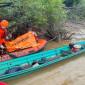 Tim SAR berhasil menemukan korban kedua seorang ABK yang tenggelam di Sungai Barito di wilayah Muara Teweh, Kabupaten Barito Utara, Senin (6/4/2026). (Kantor SAR Palangka Raya)