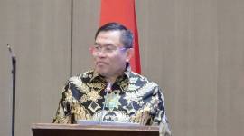 Wakil Kepala Badan Gizi Nasional (BGN) Bidang Operasional Pemenuhan Gizi, Irjen Pol (Purn) Sony Sonjaya. 9Foto: Antara/Karel A Polakitan)
