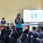 OIKN memberikan edukasi kesehatan di salah satu sekolah di wilayah delineasi ibu kota baru Indonesia. (Foto: Humas OIKN)