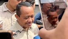 
Menteri Energi dan Sumber Daya Mineral (ESDM) Bahlil Lahadalia ditemui di Kompleks Istana Kepresidenan, Jakarta, Selasa (5/5/2026). (Foto: Antara/Maria C Galuh)