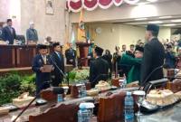 pengucapan sumpah janji Pengganti Antar Waktu (PAW) anggota DPRD Kalsel sisa masa jabatan 2024–2029, Kamis (30/04/26) sore. (SuarIndonesia/Ist)