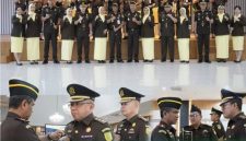 Dilantik empat pejabat struktural eselon III dan IV lingkup Kejaksaan Tinggi (Kejati) Kalimantan Selatan (Kalsel), Kamis (7/5/2026) (SuarIndonesia/Ist)