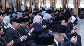 Sebanyak 167 pejabat resmi menempati posisi baru dalam pelantikan yang digelar di Gedung Mahligai Pancasila, Jumat (8/5/2026) (SuarIndonesia/RW)