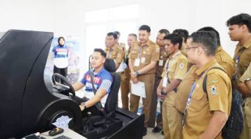 Keterampilan safety driving (keselamatan berkendara) di Safety Driving Center (SDC) Banjarbaru, Senin (12/5/2026)