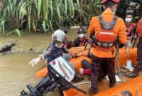 Tim SAR Gabungan berhasil menemukan jasad MR (62), seharinya marbot masjid, Minggu (17/5/2026) pagi. (SuarIndonesia/Ist)