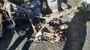 LAKA LANTAS Mobil-Motor Terbakar di Jembatan Alalak, Begini Penegasan Satlantas Polresta Banjarmasin