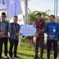 Menyalurkan 24 ekor sapi kurban bantuan Corporate Social Responsibility (CSR) dari Bank Kalsel Cabang Paringin di Lapangan Martasura, Paringin,  Kamis (21/5/2026). (SuarIndonesia/Adv)