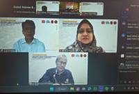 Internalisasi Hasil Survei Indeks Potensi Radikalisme (IPR) melalui zoom meeting, Senin (25/5/2026). (SuarIndonesia/Ist)