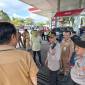 Tim gabungan ,operasi penertiban serta pengawasan penyaluran BBM bersubsidi di sejumlah SPBU di Kota Banjarmasin, Selasa (26/5/2026). (SuarIndonesia/Ist)