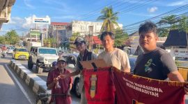 Berserta Cabang dan Komisariat IMM telah membagikan 300 bungkus daging sapi kurban untuk masyarakat di Banjarmasin, pada Kamis (28/5/2026). (SuarIndonesia/Ist)