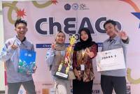 Tim Electriciteam SMK N 1 Paringin meraih Juara 3 pada ajang Lomba Karya Tulis Ilmiah Nasional (LKTIN) CHEACO 2026 yang digelar Himpunan Mahasiswa Teknik Kimia Universitas Muhammadiyah Purwokerto. - Foto: Mc.Balangan