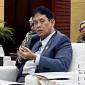 Menteri Keuangan (Menkeu) Purbaya Yudhi Sadewa di sela konferensi pers APBN KiTa di Kantor Kemenkeu RI, Jakarta, Selasa (5/5/2026). (Foto: Antara/Arnidhya N Zhafira)