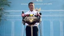 Menteri Pertanian Andi Amran Sulaiman memberikan keterangan pers di Kompleks Istana Kepresidenan, Jakarta, Kamis (18/6/2026). (Foto: Antara/Fathur Rochman)