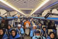 Jemaah haji Indonesia bersiap pulang ke Indonesia setelah melaksanakan seluruh rangkaian ibadah haji di Makkah. (Foto: Kemenhaj RI)