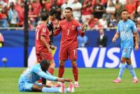 Timnas Portugal v RD Kongo berakhir imbang 1-1, Cristiano Ronaldo cs gagal menang di laga pertamanya di Piala Dunia 2026. (Foto: RONALDO SCHEMIDT)